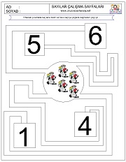 okul öncesi çizgi çalışma sayfaları